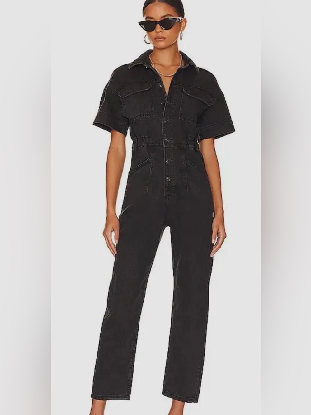 Pistola grover denim jumpsuit (100% cotton)